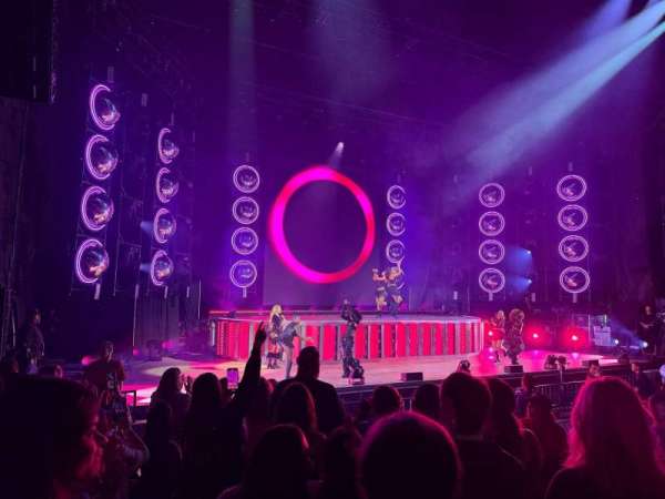 Shoreline Amphitheatre, section: 103, row: D, seat: 3