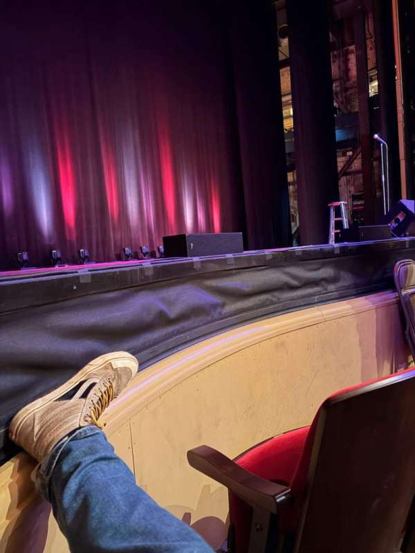 Academy of Music, section: Front Parquet, row: BBB, seat: 9