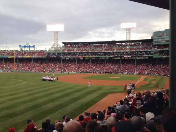 Fenway Park, section: Grandstand 33, row: 7, seat: 9
