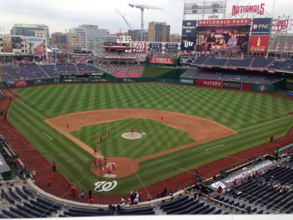 Nationals Park, section: 315, row: A, seat: 17