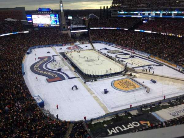 Gillette Stadium, section: 319, row: 1, seat: 18