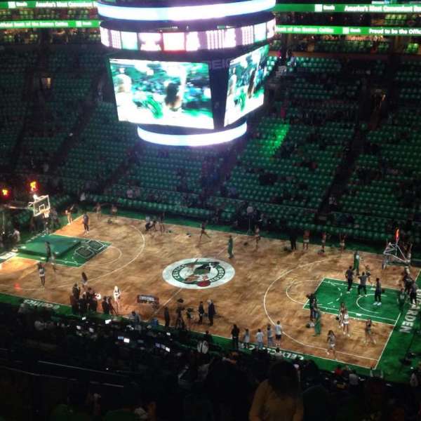 TD Garden, section: 329, row: 14, seat: 11