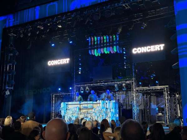 Carol Morsani Hall at the Straz, section: Orchestra 12, row: A, seat: 45