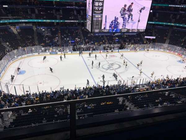 Benchmark International Arena, section: 318, row: B, seat: 3
