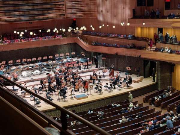 David Geffen Hall, section: Second Tier Rear Side L, row: B, seat: 67