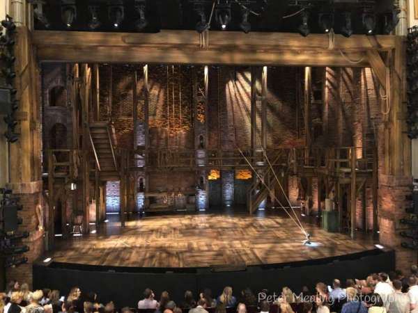 Victoria Palace Theatre, section: Royal Circle, row: A, seat: 23