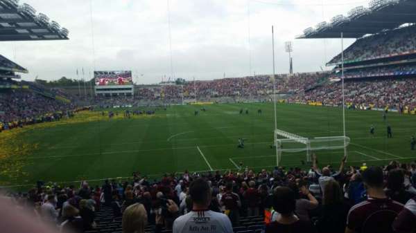 Croke Park, section: 319, row: FF, seat: 27