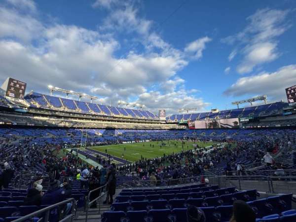 M&T Bank Stadium, section: 133, row: 31, seat: 18