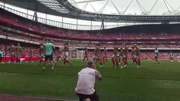 Emirates Stadium, section: 3, row: 1, seat: 82