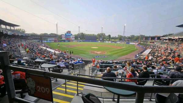 NBT Bank Stadium, section: 209, row: 5, seat: 4A