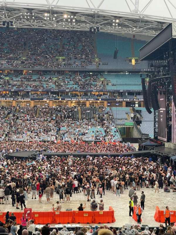 Accor Stadium, section: 133-2, row: 41, seat: 30