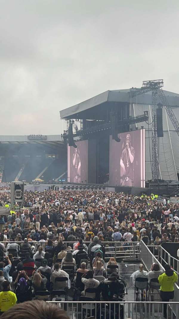 Hampden Park, section: G4, row: T, seat: 93