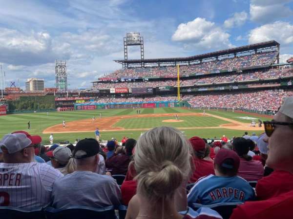 Citizens Bank Park, section: 130, row: 27, seat: 14