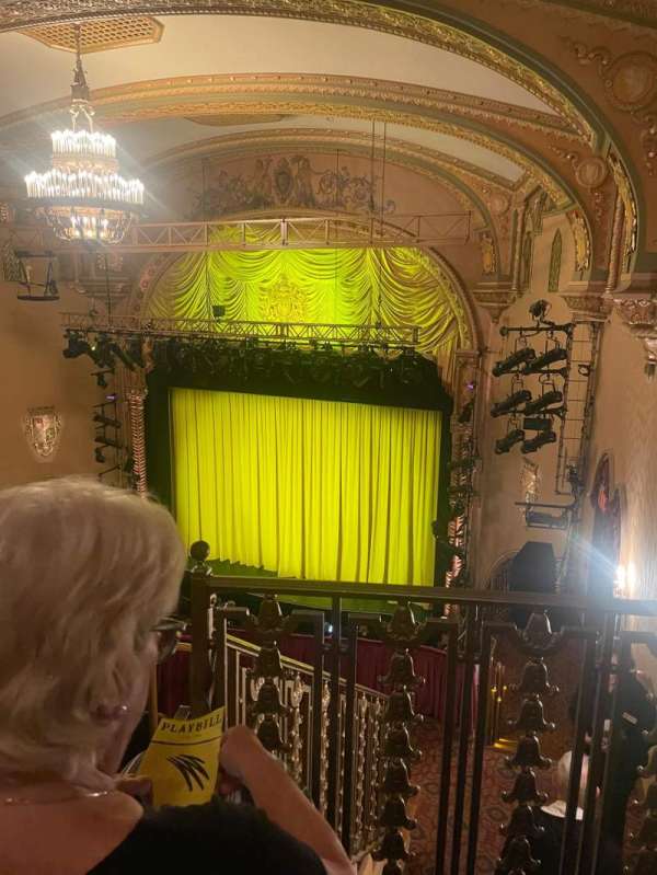 John Golden Theatre, section: Rear Mezzanine R, row: E, seat: 128
