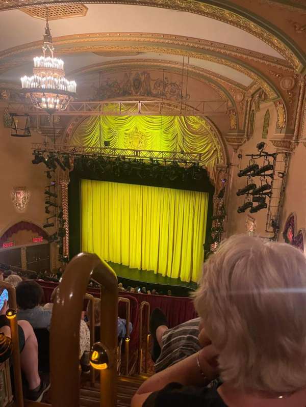 John Golden Theatre, section: Rear Mezzanine R, row: E, seat: 130