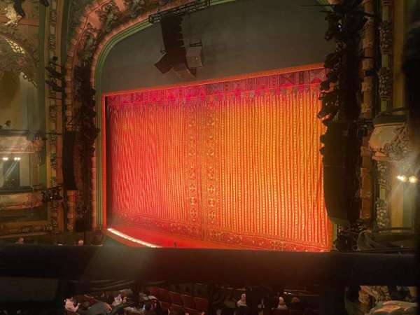 New Amsterdam Theatre, section: Mezzanine R, row: AA, seat: 20