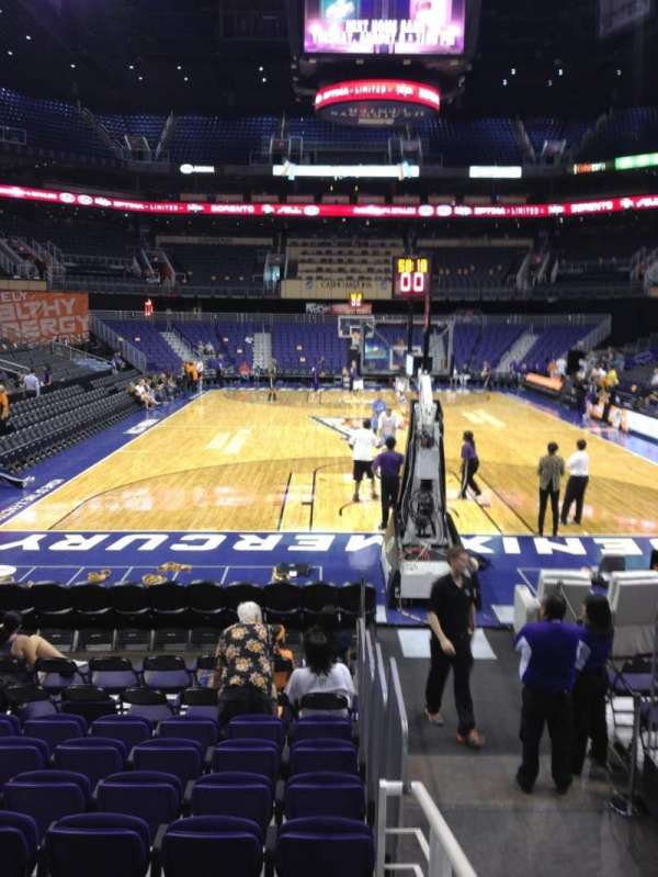 Mortgage Matchup Center, section: 108, row: 8, seat: 14
