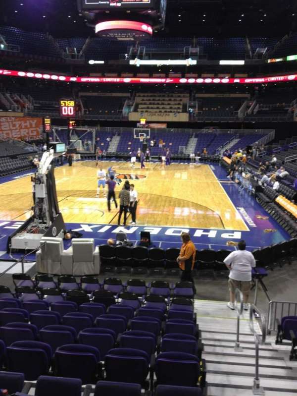 Mortgage Matchup Center, section: 108, row: 8, seat: 1