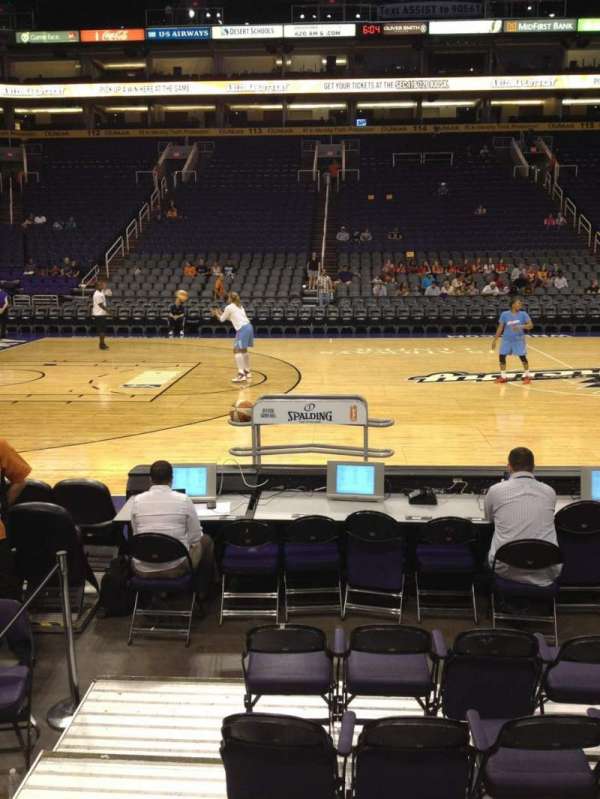 Mortgage Matchup Center, section: 102, row: 4, seat: 22