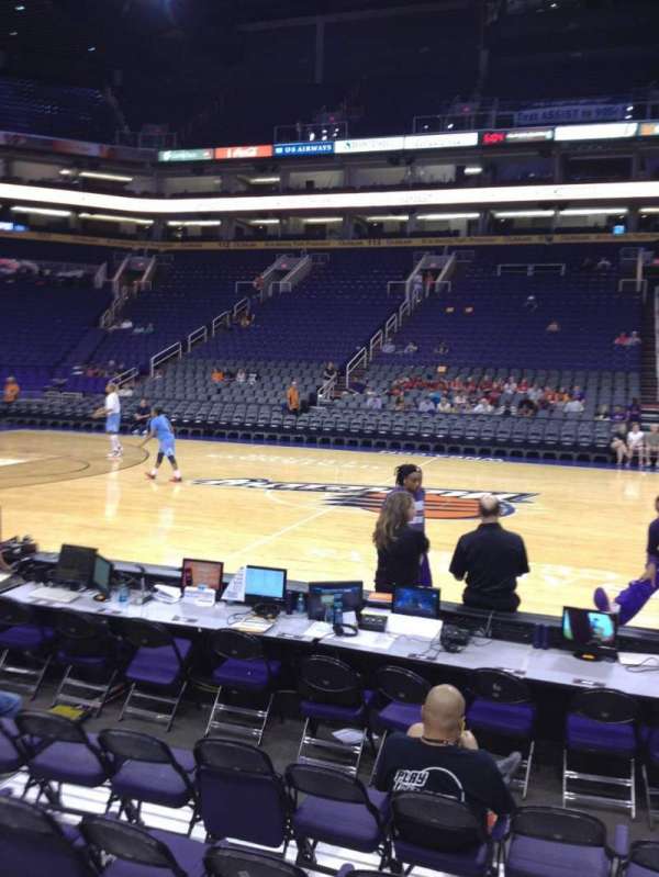 Mortgage Matchup Center, section: 102, row: 4, seat: 3