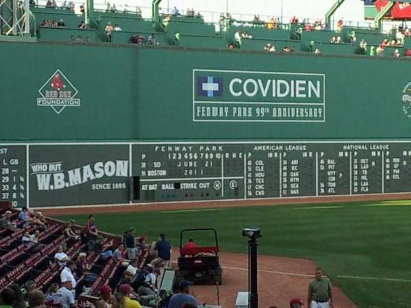 Fenway Park, section: 203