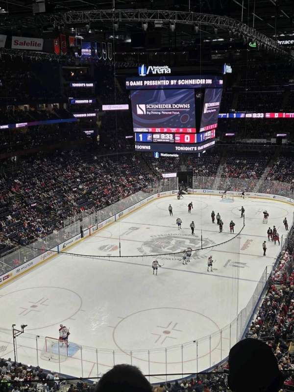 Nationwide Arena, section: 208, row: C, seat: 10