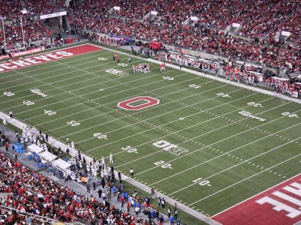 Ohio Stadium, section: 10C, row: 40, seat: 40