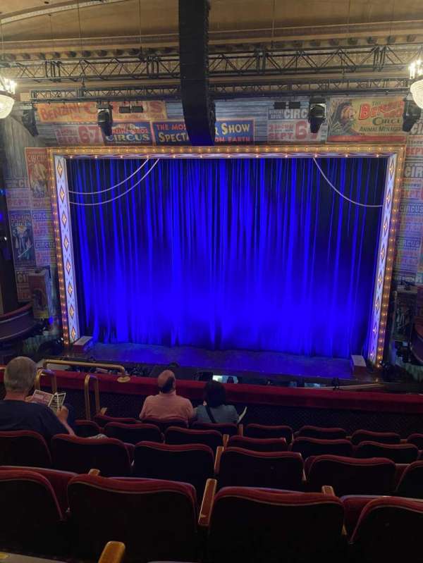Imperial Theatre, section: Front Mezzanine RC, row: F, seat: 304