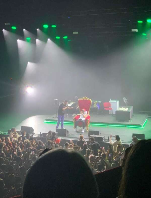 L'Olympia, section: Mezzanine, row: 3, seat: 28