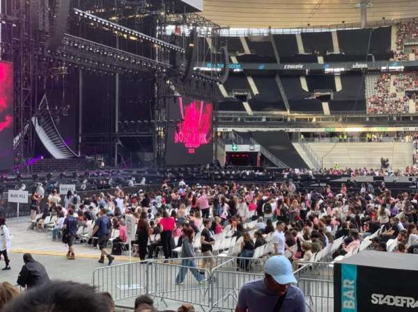 Stade de France, section: S8, row: 10, seat: 1