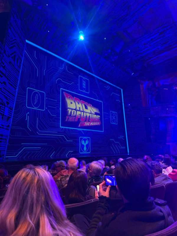 Winter Garden Theatre, section: Orchestra l, row: G, seat: 13