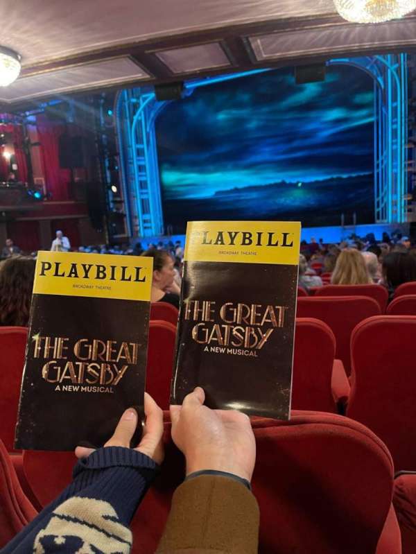 Broadway Theatre - 53rd Street, section: Orchestra R, row: U, seat: 5