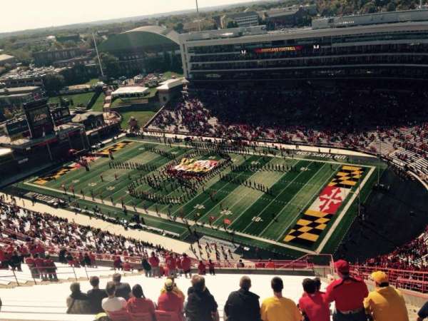 SECU Stadium, section: 312, row: KK, seat: 27