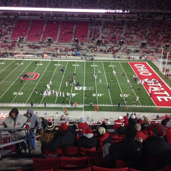 Ohio Stadium, section: 18c, row: 16, seat: 3