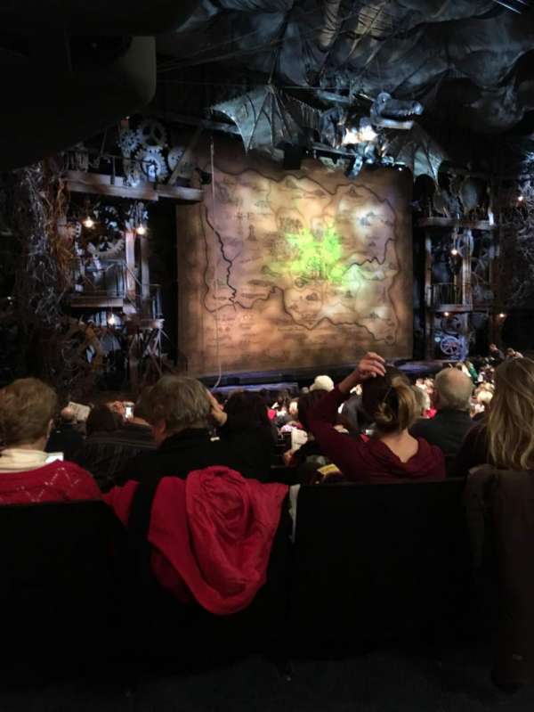 Gershwin Theatre, section: Orchestra L, row: Q, seat: 33