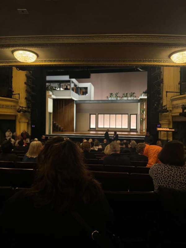 Hudson Theatre, section: Orchestra C, row: R, seat: 114