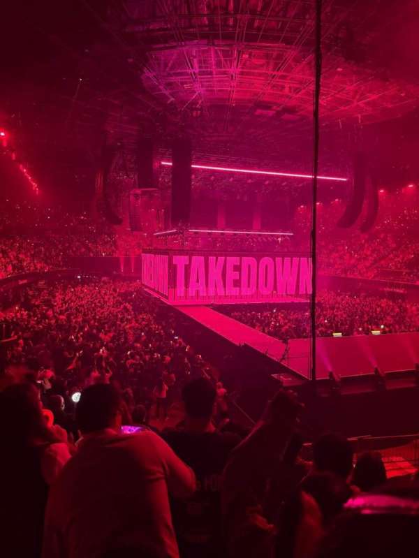 Kia Forum, section: 134, row: 8, seat: 4