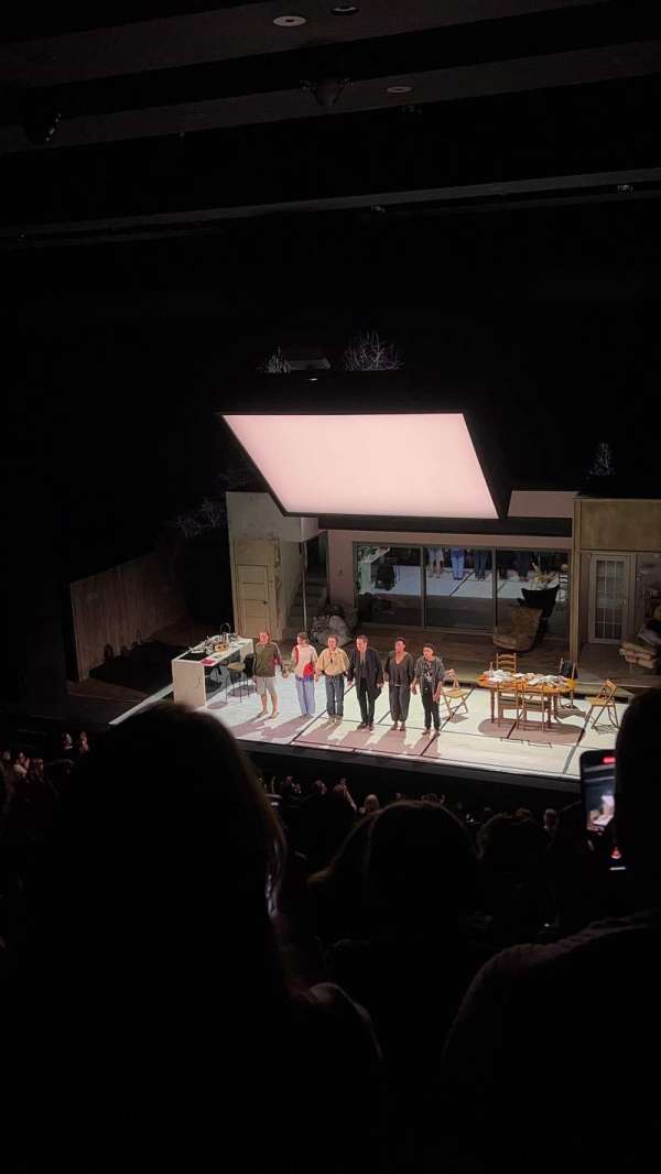 Lyttelton at the National Theatre, section: Circle, row: E, seat: 7