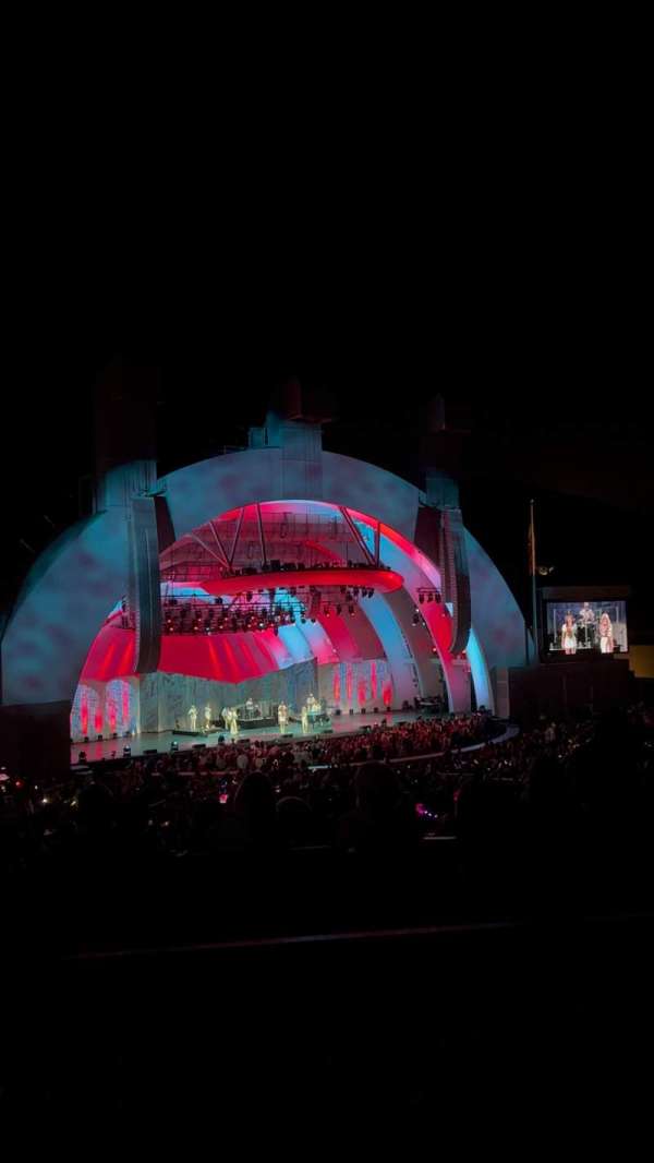 Hollywood Bowl, section: K2, row: 1, seat: 103