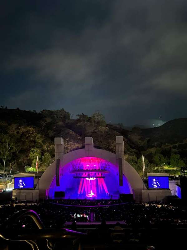 Hollywood Bowl, section: M2, row: 6, seat: 120