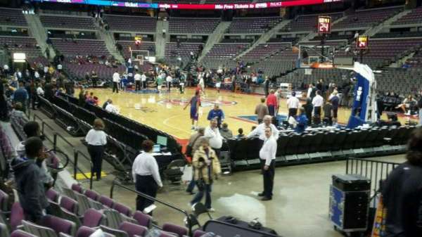 The Palace of Auburn Hills, section: 123, row: a, seat: 001