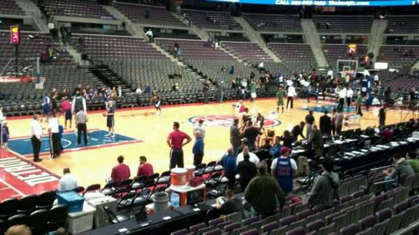 The Palace of Auburn Hills, section: 115, row: c, seat: 018