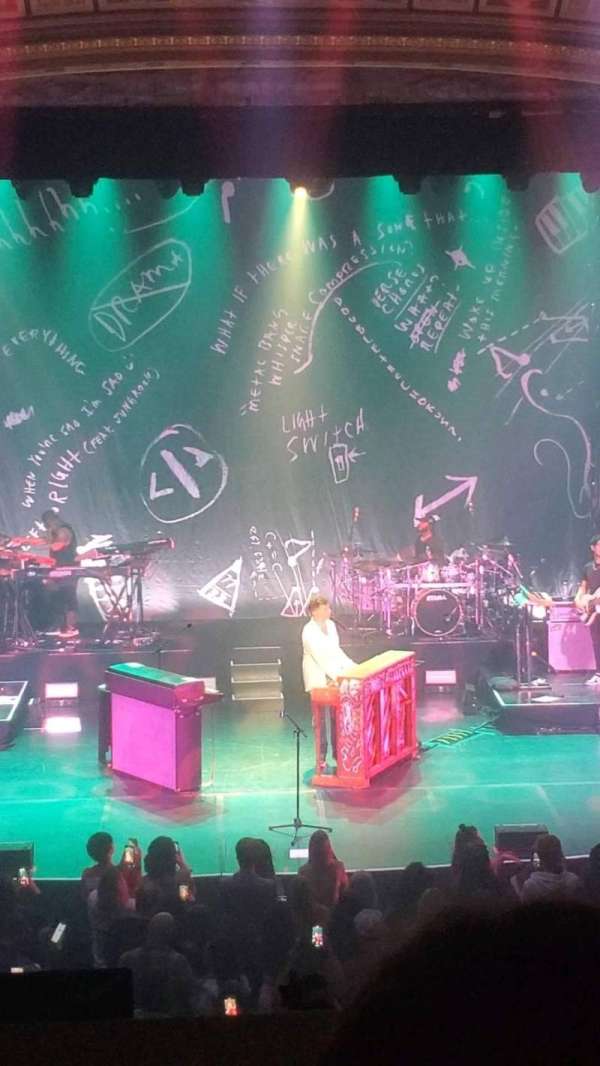 Hackensack Meridian Health Theatre, section: Loge C, row: B, seat: 108