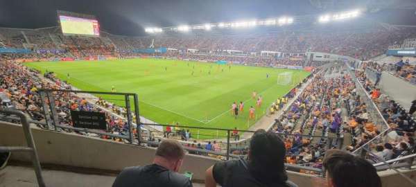 Shell Energy Stadium, section: 201, row: A, seat: 9