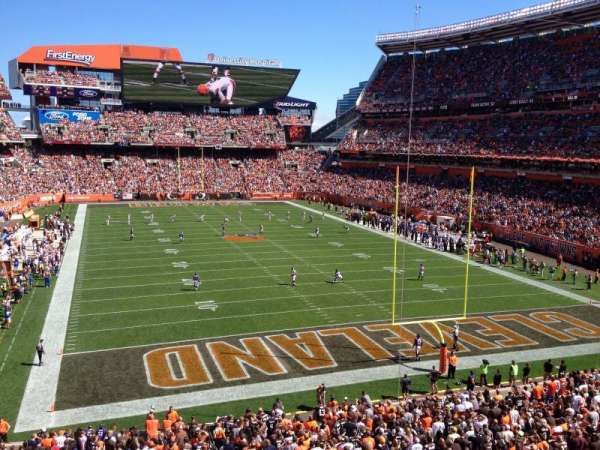 Huntington Bank Field, section: 345, row: 1, seat: 19