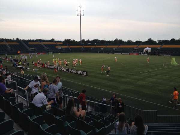 Holleder Memorial Stadium, section: 102, row: L, seat: 13
