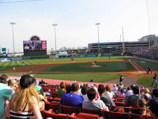 Sahlen Field, section: 109, row: P, seat: 1