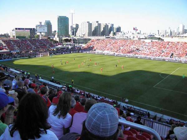 BMO Field, section: 220, row: 9, seat: 1