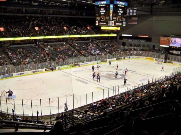 Van Andel Arena, section: 225, row: H, seat: 1