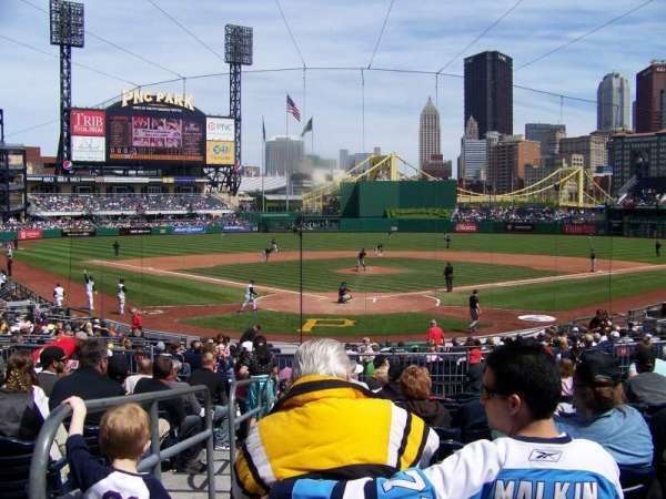 PNC Park, section: 115, row: M, seat: 26
